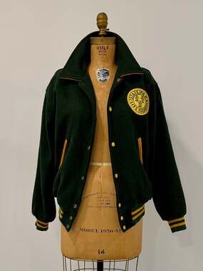 Vintage Hewitt MFG Corp Lifeguard Wool Jacket State Park